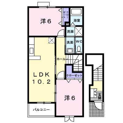 コメット丘 202【管理NO：1-014630801-02020】 ★家具家電は申し込み後に搬入します★ ★2026年09月下旬入居可能★の外観画像