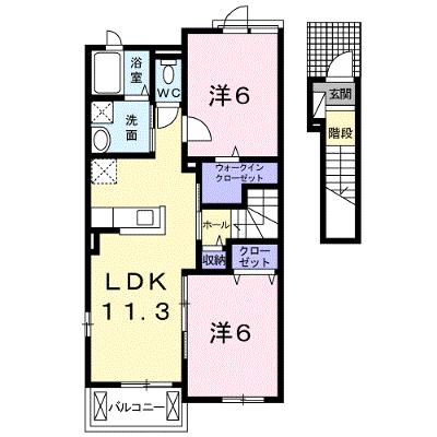 フォルシュ・ヴェーラ 203【管理NO：1-020067201-02030】 ★家具家電は申し込み後に搬入します 2026年08月下旬入居可能の外観画像