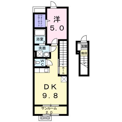 ビブレ・パルク　Ⅱ 204【管理NO：1-017279902-02040】 ★家具家電は申し込み後に搬入します 2026年08月下旬入居可能の外観画像