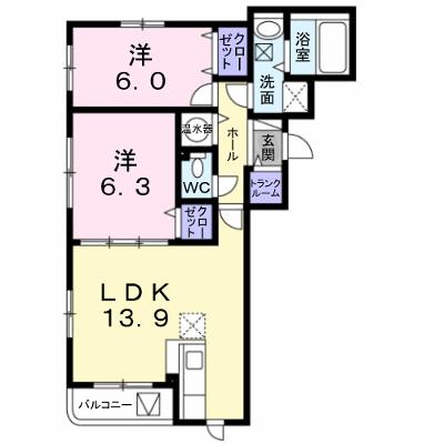 グランド　コモンズ 205【管理NO：1-015463501-02050】 ★家具家電は申し込み後に搬入します★ ★2026年09月下旬入居可能★の外観画像