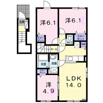 Ｅｘｃｅｌ　苫小牧（エクセル） 201【管理NO：1-027237701-02010】 ★家具家電は申し込み後に搬入します★ ★2026年09月中旬入居可能★の外観画像