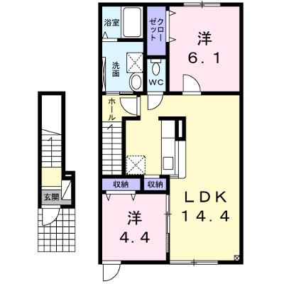 レラ　カムイ 202【管理NO：1-019952101-02020】 ★家具家電は申し込み後に搬入します★ ★2026年09月中旬入居可能★の外観画像