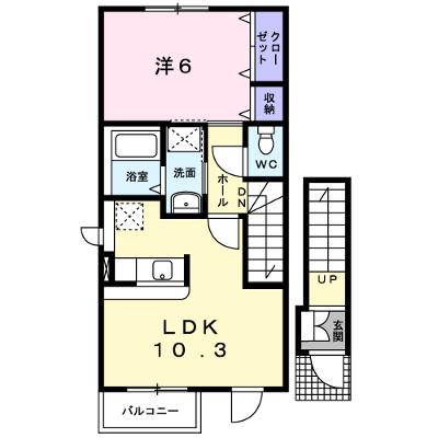 シェーンフェルト 201【管理NO：1-014217201-02010】 ★家具家電は申し込み後に搬入します★ ★2026年09月中旬入居可能★の外観画像