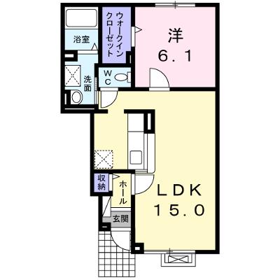プリムローズ　エム 103【管理NO：1-020597601-01030】 ★家具家電は申し込み後に搬入しますの外観画像