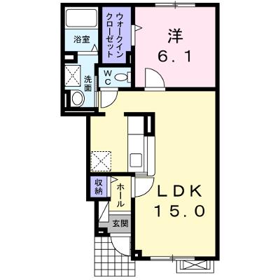 ソレアードⅠ 103【管理NO：1-019115901-01030】 ★家具家電は申し込み後に搬入します 2026年08月下旬入居可能の外観画像