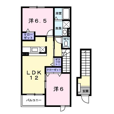 サニーメゾン撫子５０１Ａ 203【管理NO：1-013891701-02030】 ★家具家電は申し込み後に搬入します 2026年08月下旬入居可能の外観画像