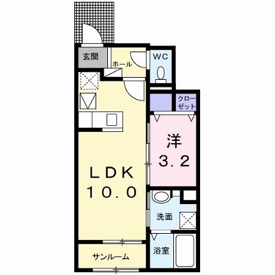 ＰＬＡＣＩＤＥ 102【管理NO：1-023142901-01020】 ★家具家電は申し込み後に搬入します★ ★2026年10月中旬入居可能★の外観画像