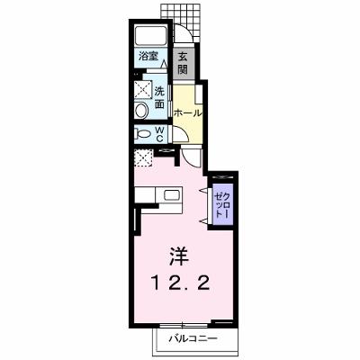 グランデ楓Ａ 102【管理NO：1-015996901-01020】 ★家具家電は申し込み後に搬入します 2026年08月下旬入居可能の外観画像