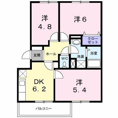 エクセルステージⅠ 301【管理NO：1-004446301-03010】 ★家具家電は申し込み後に搬入します★ ★2026年09月上旬入居可能★の外観画像