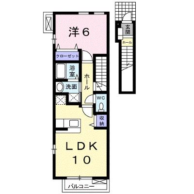 レフィナード 205【管理NO：1-012819301-02050】 ★家具家電は申し込み後に搬入します★ ★2026年09月上旬入居可能★の外観画像