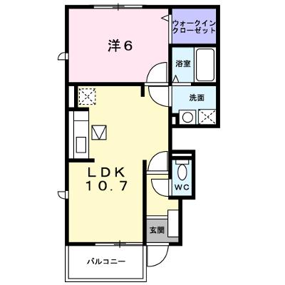 サンライズ　Ⅱ 101【管理NO：1-013055302-01010】 ★家具家電は申し込み後に搬入します 2026年08月下旬入居可能の外観画像
