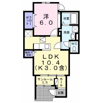 メゾン　ド　カルム 103【管理NO：1-025231201-01030】 ★家具家電は申し込み後に搬入します 2026年08月下旬入居可能の外観画像