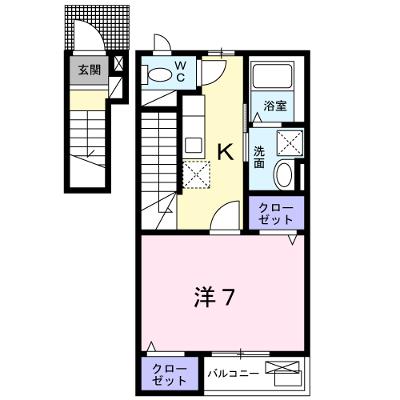 ブルーハーベストⅡ 202【管理NO：1-026124402-02020】 ★家具家電は申し込み後に搬入します 2026年09月上旬入居可能の外観画像