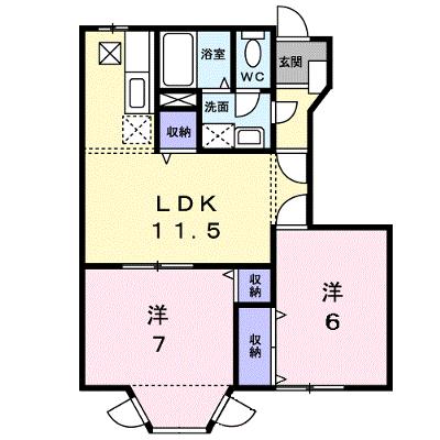 シェーネスハウゼ 103【管理NO：1-007671201-01030】 ★家具家電は申し込み後に搬入します 2026年09月中旬入居可能の外観画像