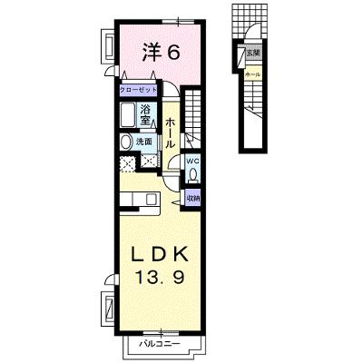 かいがん 206【管理NO：1-016326101-02050】 ★家具家電は申し込み後に搬入します★ ★2026年08月下旬入居可能★の外観画像