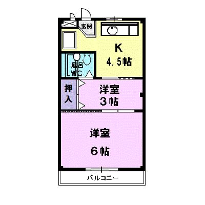 フェイマス師勝 201【管理NO：1-003983401-02010】 ★家具家電は申し込み後に搬入します★ ★2026年08月下旬入居可能★の外観画像