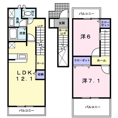 シンシア 203【管理NO：1-011802501-02030】 ★家具家電は申し込み後に搬入します 2026年08月下旬入居可能の外観画像