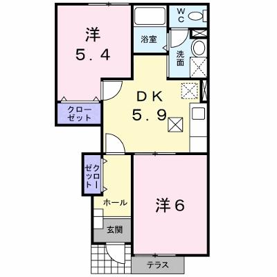 ベルロードＢ 105【管理NO：1-011359602-01040】 ★家具家電は申し込み後に搬入します 2026年08月下旬入居可能の外観画像