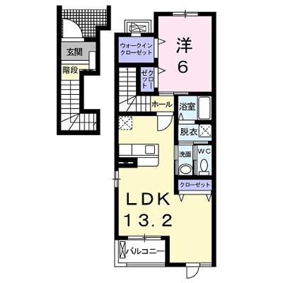 アンブラッセ 201【管理NO：1-018725701-02010】 ★家具家電は申し込み後に搬入します★ ★2026年09月上旬入居可能★の外観画像