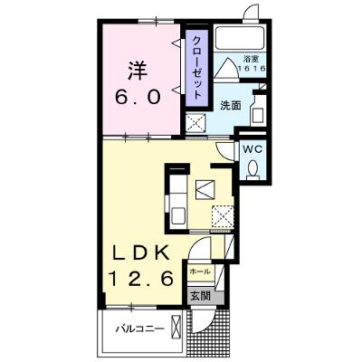 エクセレント有瀬　Ⅱ 102【管理NO：1-021164002-01020】 ★家具家電は申し込み後に搬入します 2026年09月上旬入居可能の外観画像