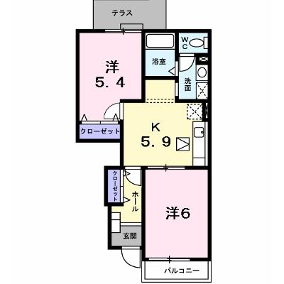 メゾン・アンソレイエ 103【管理NO：1-011097901-01030】 ★家具家電は申し込み後に搬入します 2026年08月下旬入居可能の外観画像