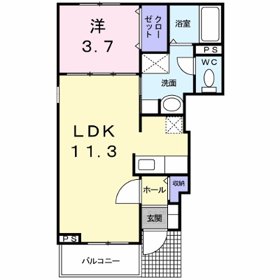 パピヨン 101【管理NO：1-015844701-01010】 ★家具家電は申し込み後に搬入します★の外観画像