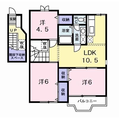 アムール・ハザカＣ 201【管理NO：1-007373403-02010】 ★家具家電は申し込み後に搬入します 2026年09月上旬入居可能の外観画像