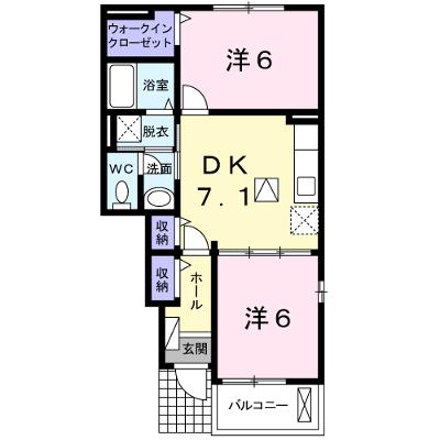 ラッフィナート　Ａ 105【管理NO：1-017957201-01040】 ★家具家電は申し込み後に搬入します 2026年08月上旬入居可能の外観画像