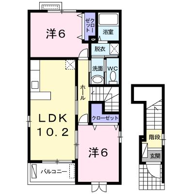 リバーサイド　パイナス 201【管理NO：1-018126701-02010】 ★家具家電は申し込み後に搬入します 2026年08月下旬入居可能の外観画像
