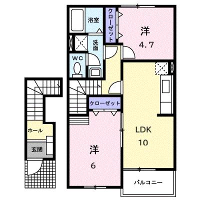 ソル・サリエンテ　Ａ 202【管理NO：1-013229801-02020】 ★家具家電は申し込み後に搬入します★ ★2026年08月下旬入居可能★の外観画像