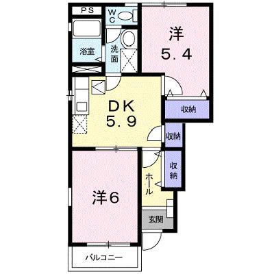 セレッソ十日市Ｂ棟 101【管理NO：1-011116102-01010】 ★家具家電は申し込み後に搬入します★の外観画像
