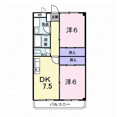 りべらる 202【管理NO：1-005387801-02020】 ★家具家電は申し込み後に搬入します 2026年08月下旬入居可能の外観画像