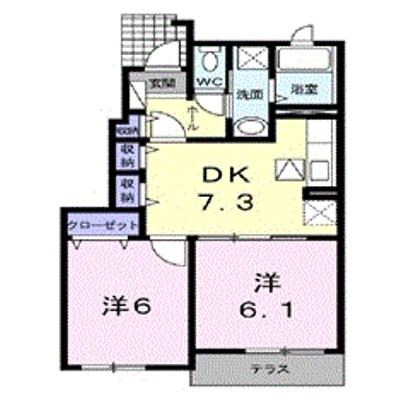 オアシス　南館 102【管理NO：1-015832402-01020】 ★家具家電は申し込み後に搬入します★の外観画像