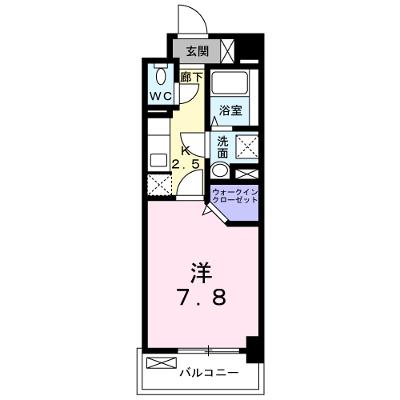 ボスカート　Ｆ． 606【管理NO：1-025984001-06050】 ★家具家電は申し込み後に搬入します★の外観画像