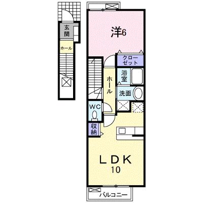 フルーブ・レゾネートＢ 202【管理NO：1-014022902-02020】 ★家具家電は申し込み後に搬入します★の外観画像