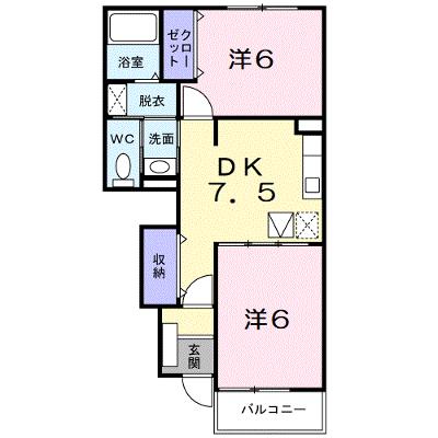 オアシス大内Ⅱ 104【管理NO：1-013737102-01040】 ★家具家電は申し込み後に搬入します 2026年08月下旬入居可能の外観画像