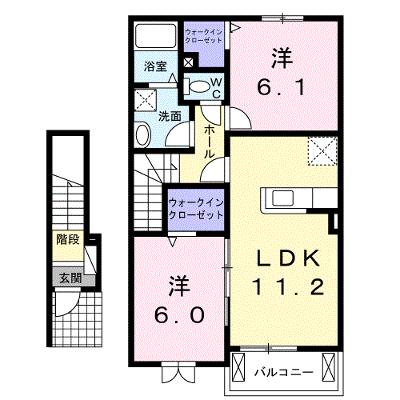 らんたん　２ 203【管理NO：1-019155202-02030】 ★家具家電は申し込み後に搬入します 2026年08月下旬入居可能の外観画像