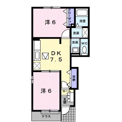 ファ－スト・ブランチⅡ 101【管理NO：1-013309302-01010】 ★家具家電は申し込み後に搬入します★の外観画像