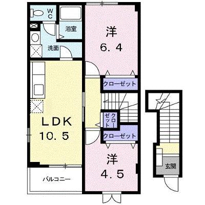 ボヌールＭⅢ 201【管理NO：1-011816201-02010】 ★家具家電は申し込み後に搬入します★ ★2026年09月上旬入居可能★の外観画像