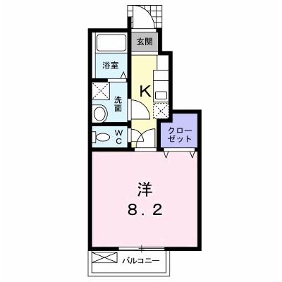 カトゥル　セゾン 104【管理NO：1-015584001-01040】 ★家具家電は申し込み後に搬入します 2026年08月下旬入居可能の外観画像