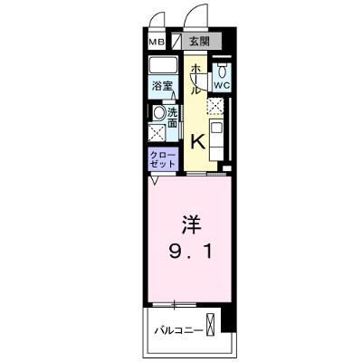 ビジュ桜森 103【管理NO：1-015467801-01030】 ★家具家電は申し込み後に搬入します 2026年08月下旬入居可能の外観画像