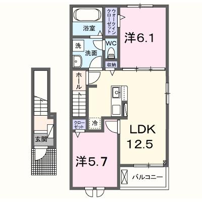 イースト　オレヌ 203【管理NO：1-027967101-02030】 ★家具家電は申し込み後に搬入します★ ★2026年08月上旬入居可能★の外観画像