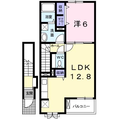 ラ・クレール・メゾン 203【管理NO：1-021562901-02030】 ★家具家電は申し込み後に搬入します 2026年08月下旬入居可能の外観画像