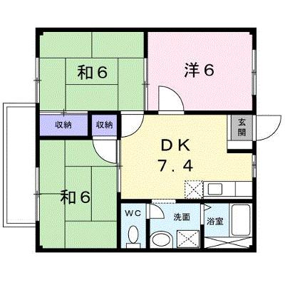 ハイツリバーサイド 203【管理NO：1-002626001-02030】 ★家具家電は申し込み後に搬入します 2026年08月下旬入居可能の外観画像