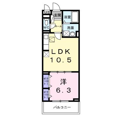 サンリットハーモニー 102【管理NO：1-028694601-01020】 ★家具家電は申し込み後に搬入します★ ★2027年01月下旬入居可能★の外観画像
