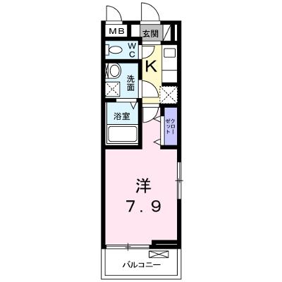 グローヴ・ガーデンⅩ 201【管理NO：1-023331501-02010】 ★家具家電は申し込み後に搬入します 2026年08月下旬入居可能の外観画像