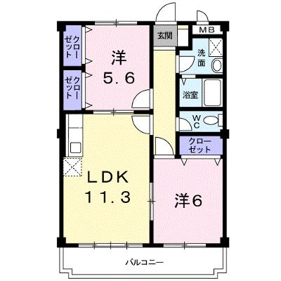 マリッチ溝渕Ⅱ 103【管理NO：1-001764001-01030】 ★家具家電は申し込み後に搬入します 2026年08月下旬入居可能の外観画像