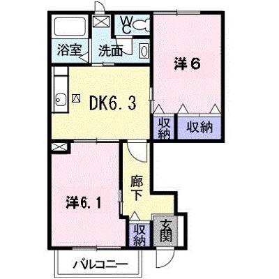 レジデンスＫ　Ⅱ 102【管理NO：1-012629402-01020】 ★家具家電は申し込み後に搬入しますの外観画像