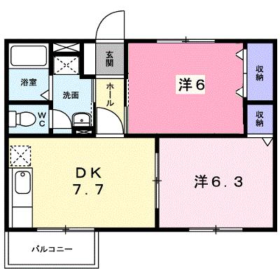 エスポワール　Ｂ 201【管理NO：1-007124602-02010】 ★家具家電は申し込み後に搬入します 2026年08月下旬入居可能の外観画像