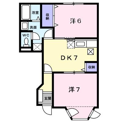 グランラシーヌ 103【管理NO：1-007101401-01030】 ★家具家電は申し込み後に搬入します★ ★2026年09月中旬入居可能★の外観画像